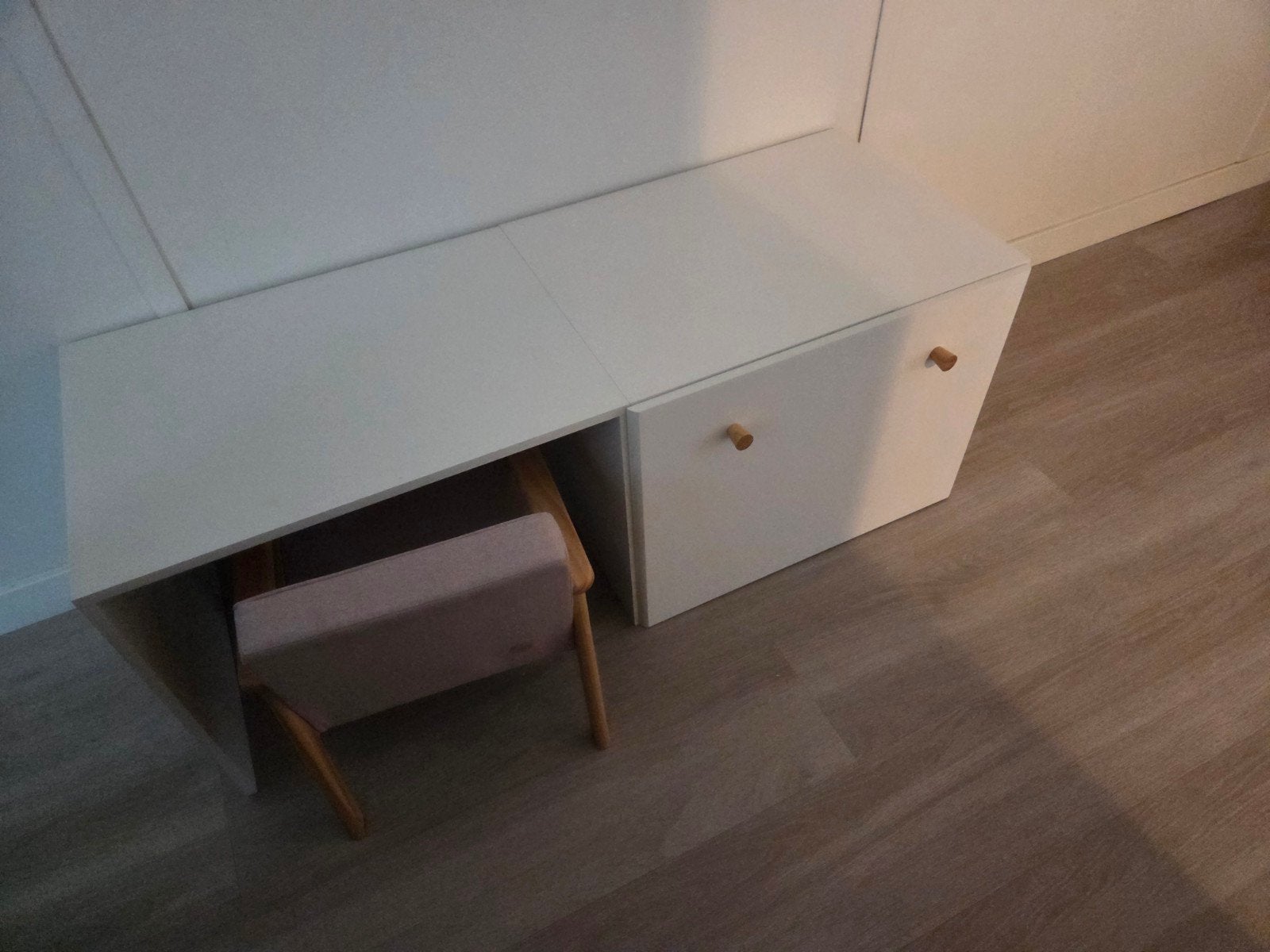 Kinderfauteuil retro roze, speelgoedkist en tafel Brise, Kinderen en Baby's, Ophalen, Zo goed als nieuw, Tafel(s) en Stoel(en)