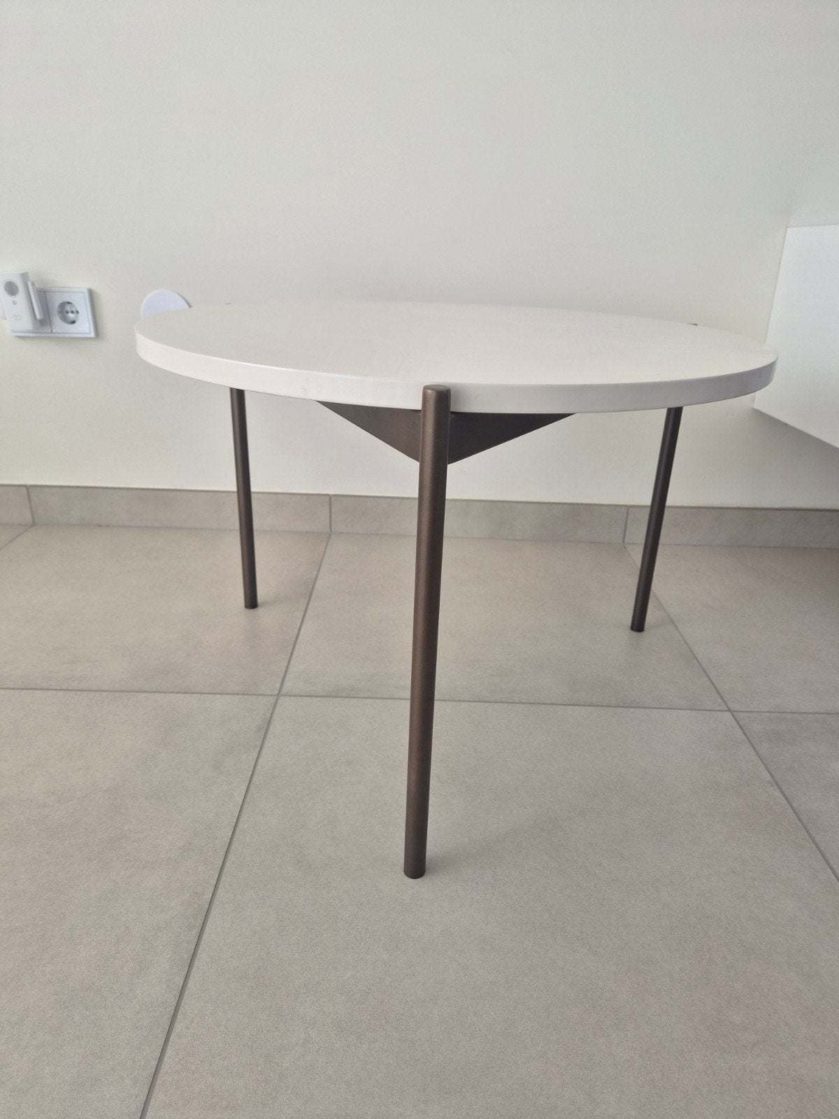 Ronde salontafel - 70cm diameter, Gebruikt, 50 tot 100 cm, Rond, Metaal