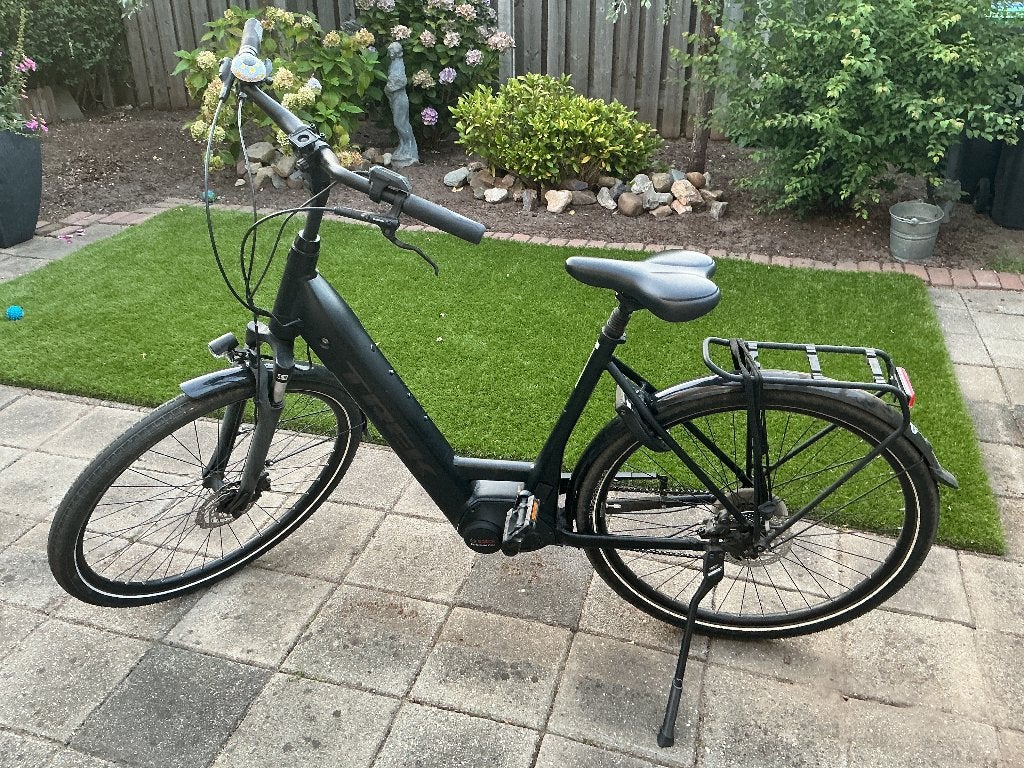 Elektronische fiets Trek maat model 2021 in zeer goede staat, Gebruikt, 50 km per accu of meer, 55 tot 59 cm, Ophalen