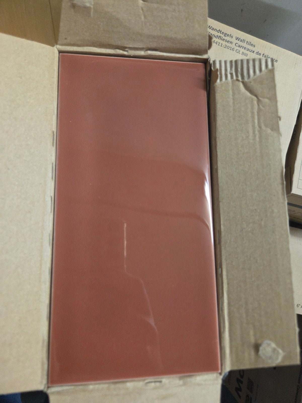 Mosa (Rust 0607) wandtegels 18 vierk.meter 10x20 cm, Doe-het-zelf en Verbouw, Tegels, Ophalen, Nieuw, Minder dan 20 cm, 20 tot 40 cm