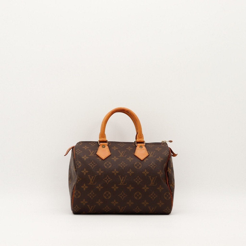 Louis Vuitton Speedy 25 25x19x15 cm handtas, Verzenden, Gebruikt, Bruin, Handtas