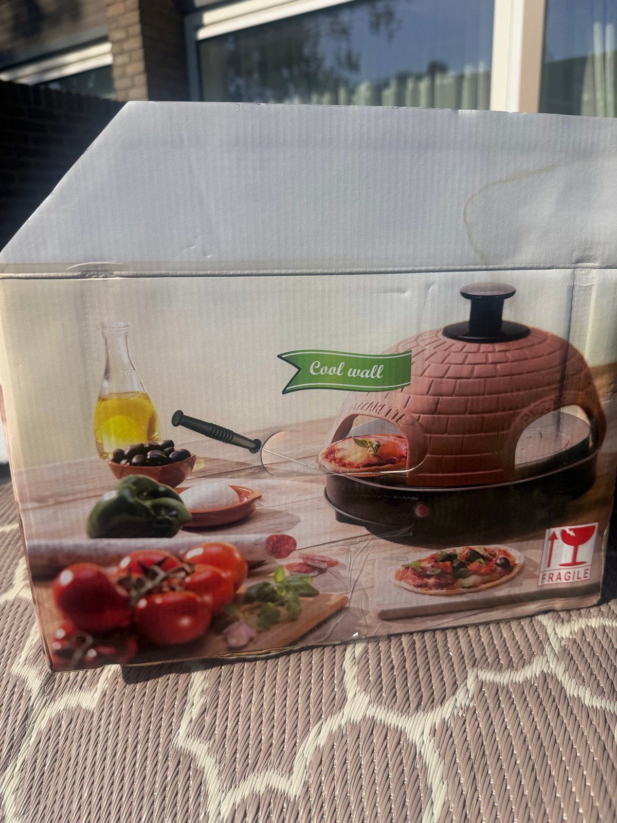 Pizza oven zo goed als nieuw, Ophalen, Zo goed als nieuw