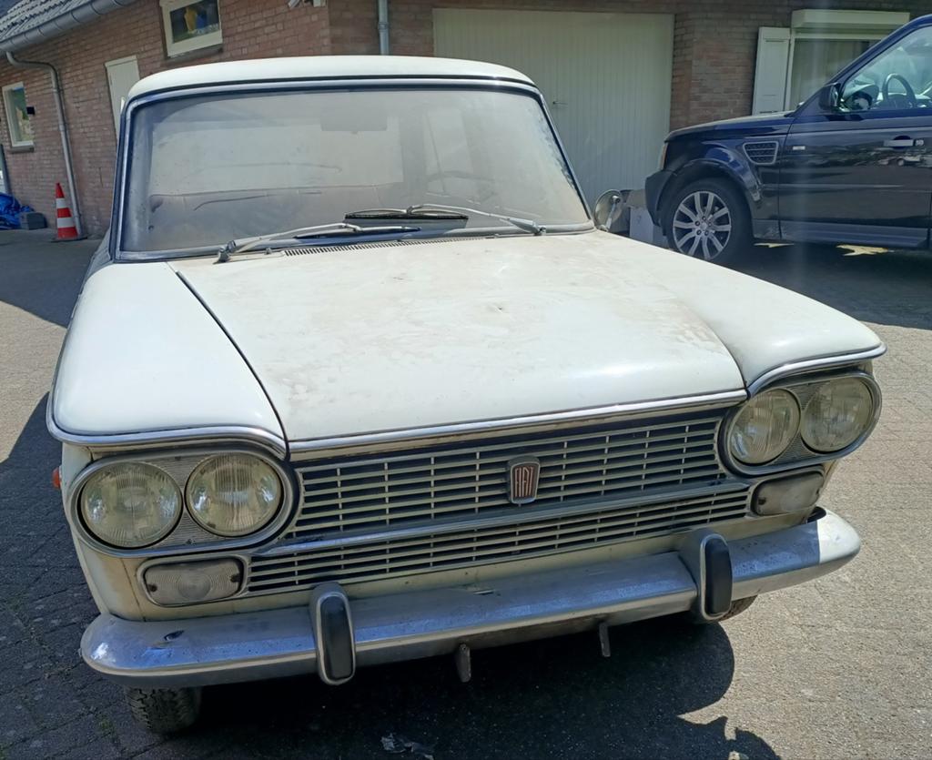 Fiat 1500 c onderdelen, Ophalen