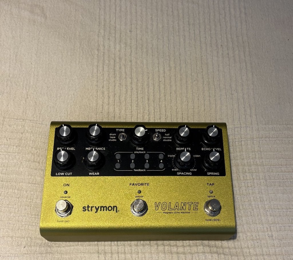 Strymon Volante, Muziek en Instrumenten, Ophalen of Verzenden, Zo goed als nieuw, Delay of Echo