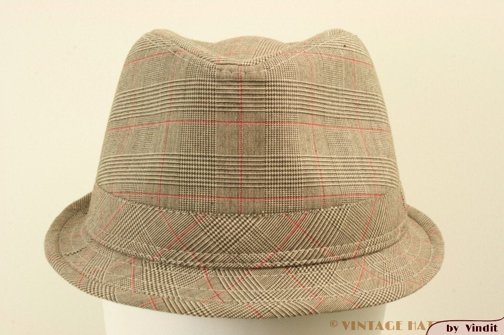 hoed Trilby Hawkins bruin grijs maat 58 nieuw, Hoed, Nieuw, Ophalen of Verzenden, 58 of 59 cm (L, 7¼ of ⅜ inch)