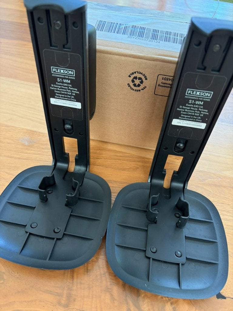 2x Flexson wandsteun voor Sonos One / One SL, Gebruikt, Overige typen, Ophalen of Verzenden, Sonos