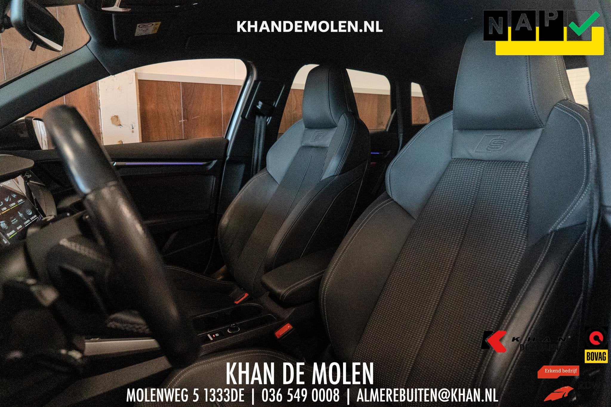 Audi A3 Sportback 30 TFSI S-Line 3x S-line|Cruise|Digital Da, Auto's, Stof, Gebruikt, Start-stop-systeem, Origineel Nederlands