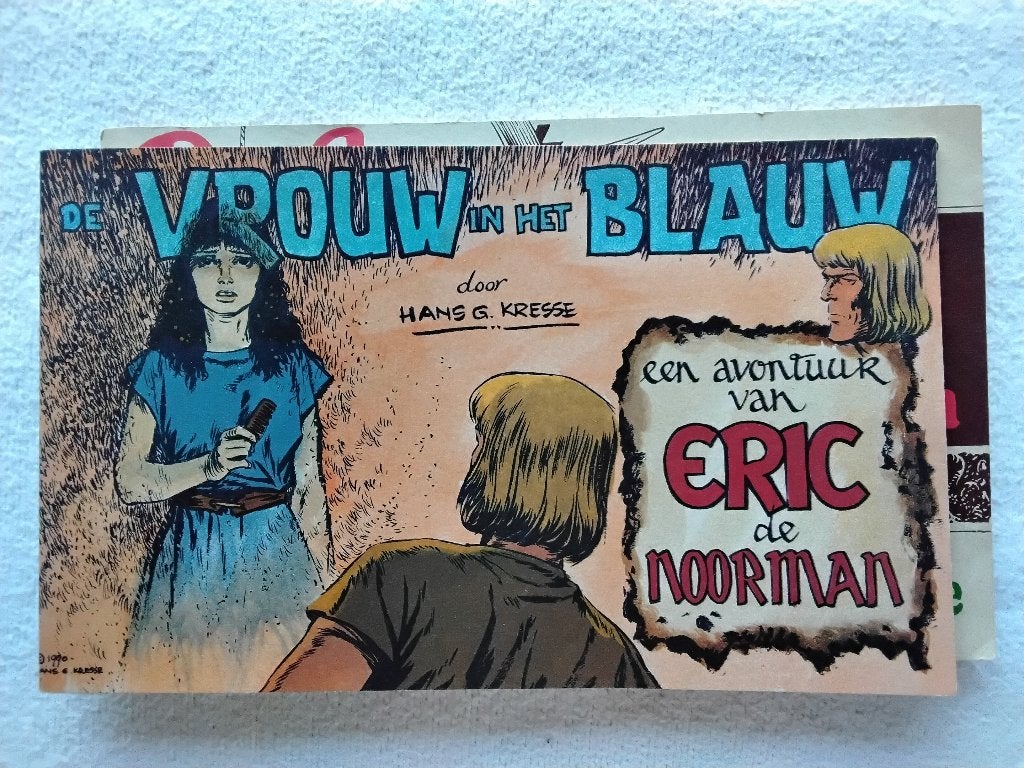 Kresse Eric de noorman  Vrouw in het Blauw / Boog van Allard, Boeken, Stripboeken, Meerdere stripboeken, Ophalen of Verzenden