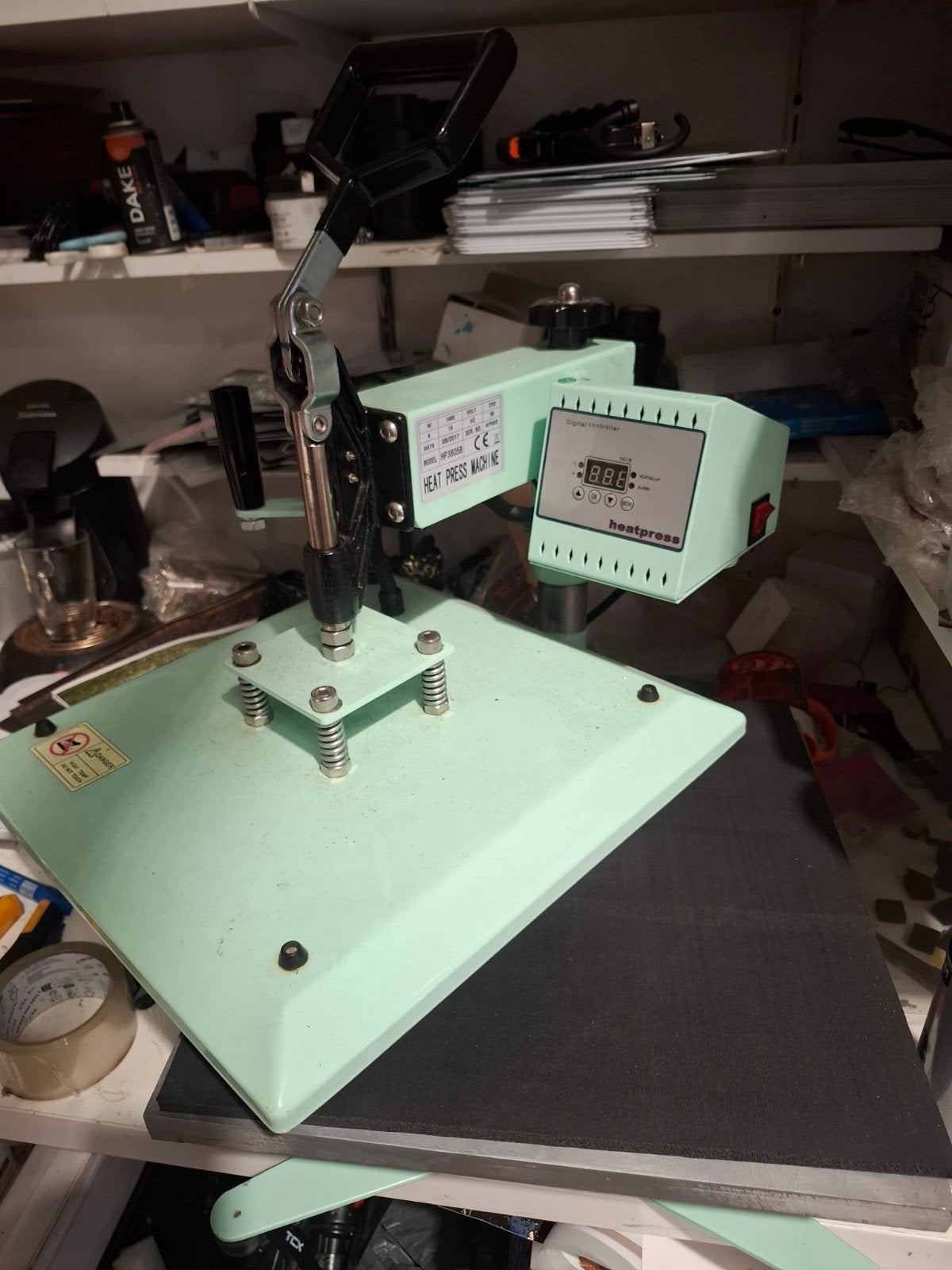 Heat Press Machine - Zo goed als nieuw
