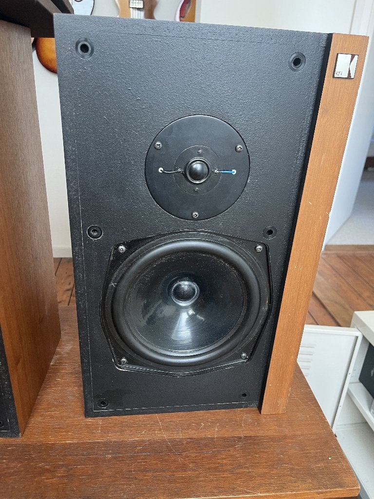 Kef Corelli - vintage speakerset, Ophalen, Stereo speakers, Gebruikt, KEF
