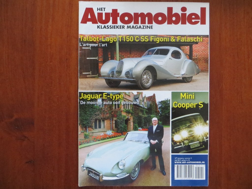 Het Automobiel 5 2011 Mini Cooper S, Jaguar E-type, Talbot-L, Ophalen of Verzenden, Nieuw, Renault