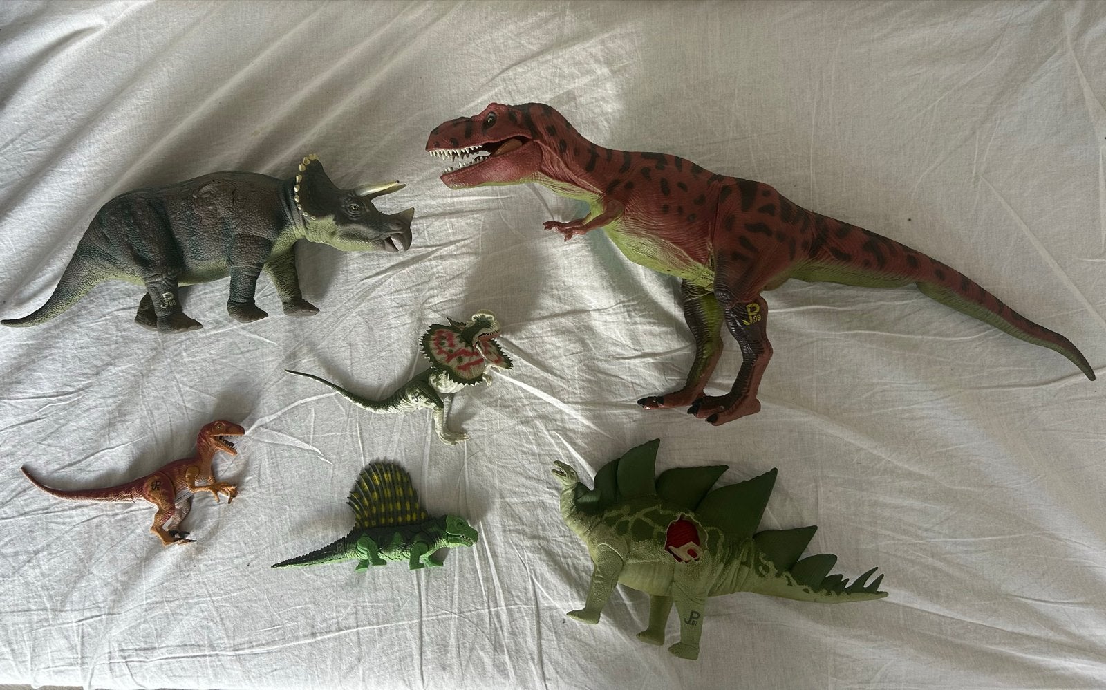 Jurassic Park Dinosaurus Speelgoed Set - 6 Stuks, Ophalen of Verzenden, Gebruikt