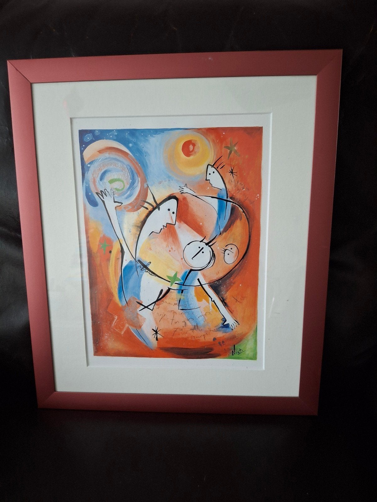 Kunstwerk van Angeles Nieto, Ophalen