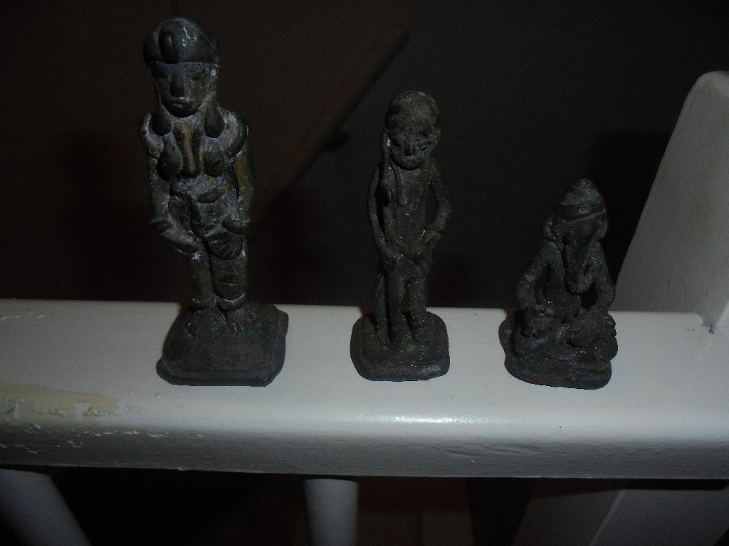 bronzen huisaltaar cire perdue 17e eeuw zuid indiase, Ophalen of Verzenden