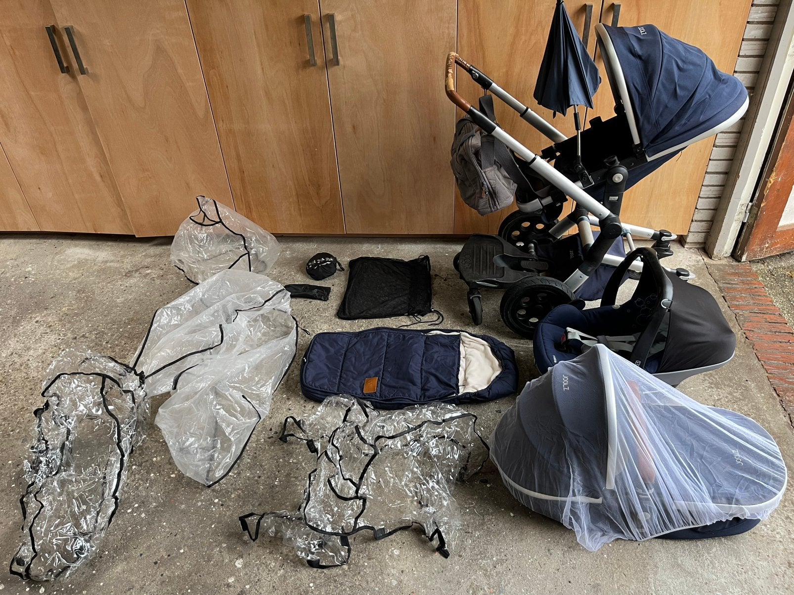 JOOLZ kinderwagen 3-in-1 zeer compleet, Gebruikt, Verstelbare duwstang, Combiwagen, Ophalen