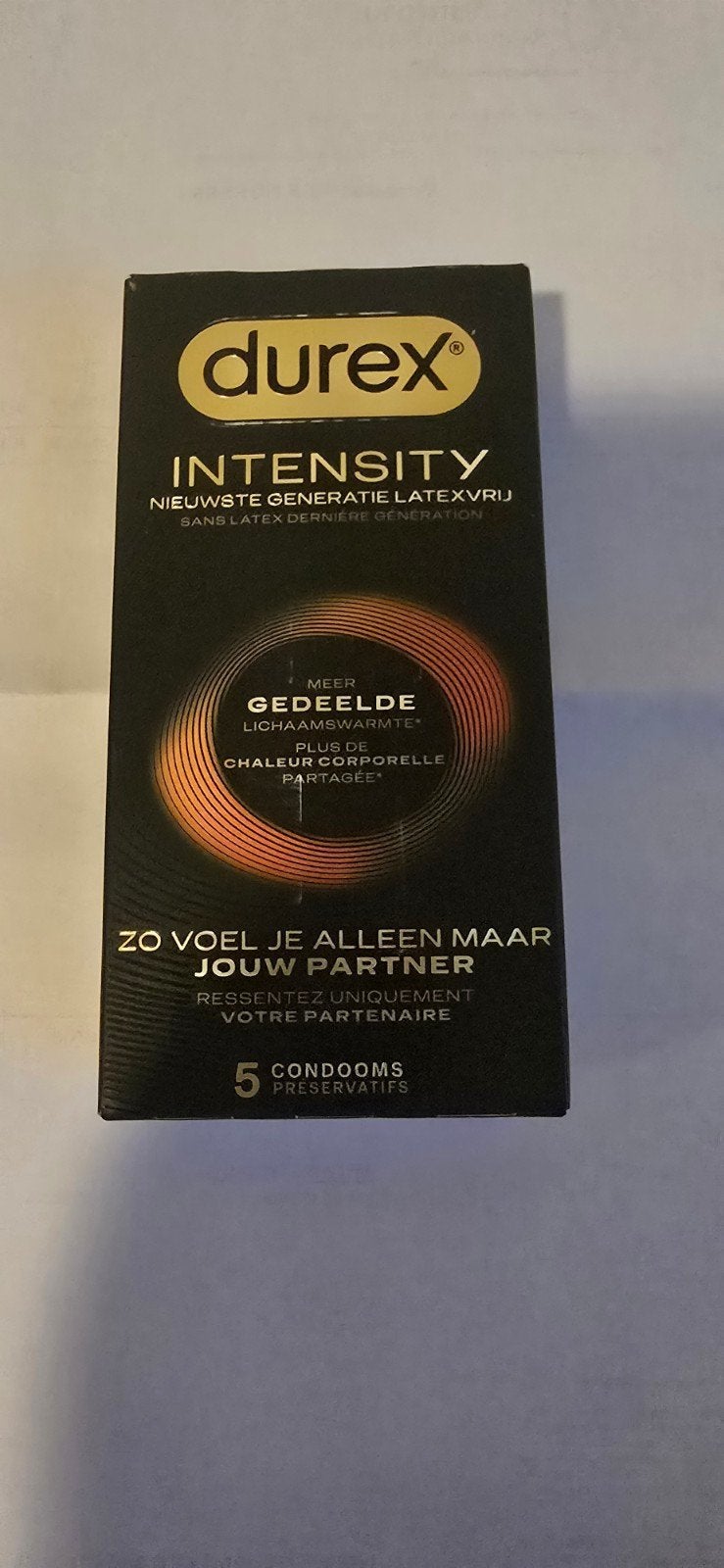 Durex Intensity Latex-vrije condooms - 5 stuks, Verzenden, Nieuw, Overige typen