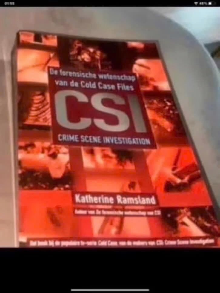 CSI: De Forensische Wetenschap van Cold Case Files, Gelezen, Ophalen of Verzenden, Katherine Ramsland, Natuurwetenschap