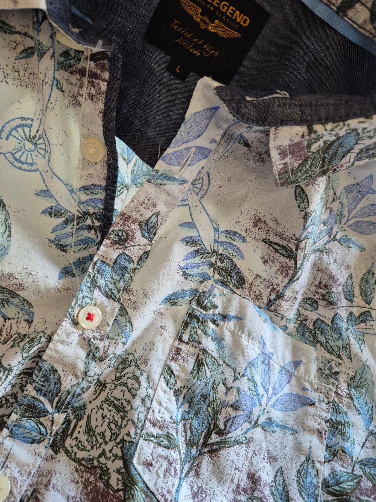 Pme Legend Pall Mall blouse overhemd prints Maat L, Kleding | Heren, Overhemden, Overige kleuren, ., Ophalen of Verzenden, Zo goed als nieuw