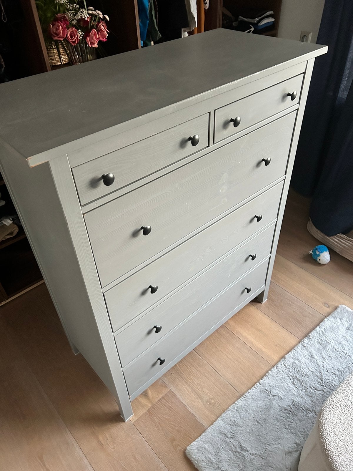 Dressoir, slaapkamer kast, ladenkast,, Ophalen, 100 tot 150 cm, 5 laden of meer, Zo goed als nieuw