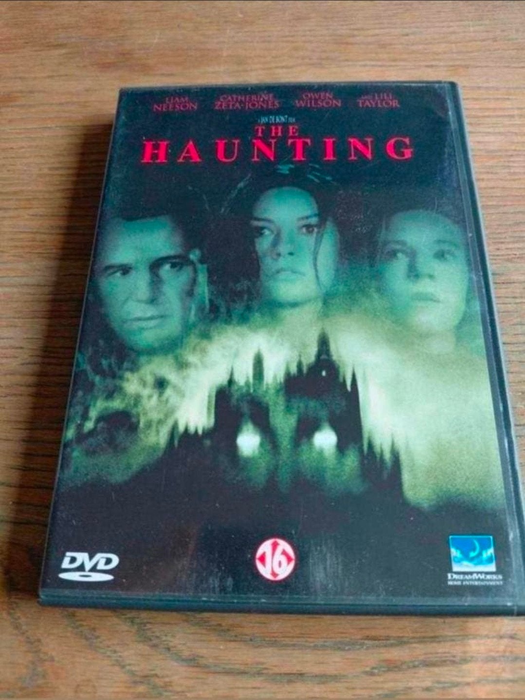 The Haunting dvd. Liam Neeson. Catherine Zeta-Jones, Vanaf 16 jaar, Ophalen of Verzenden, Zo goed als nieuw, Bovennatuurlijk