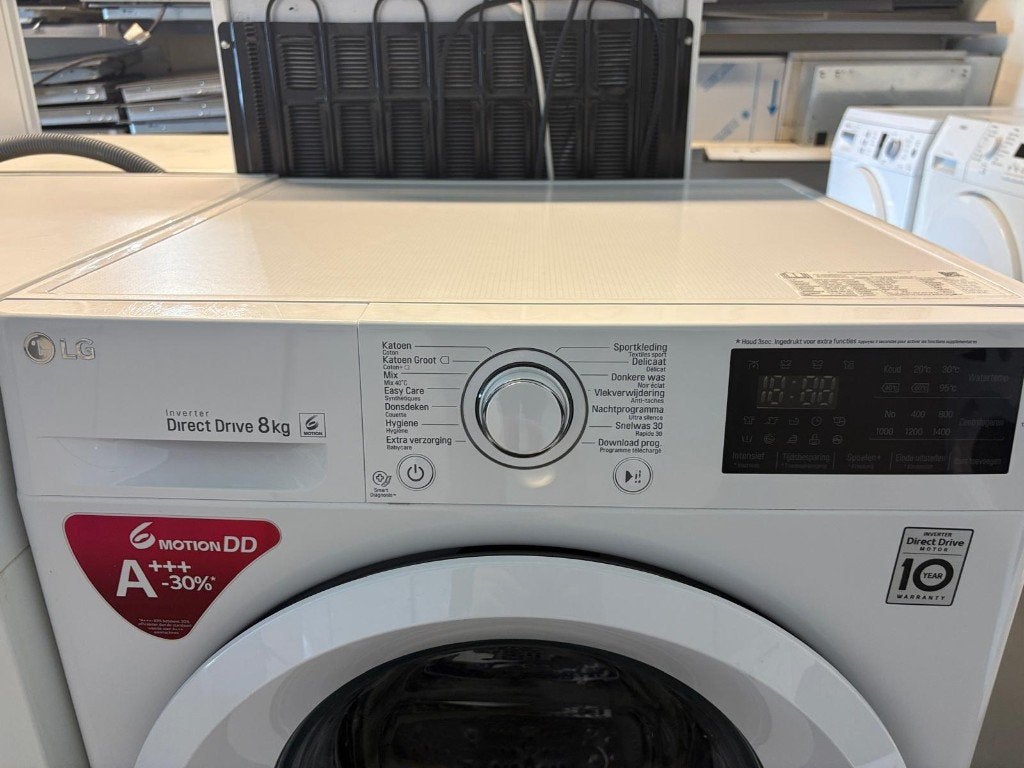 Gebruikte LG Direct Drive wasmachine 8 kg, Ophalen, Gebruikt, Voorlader, Nb