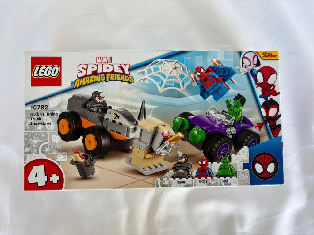LEGO Spidey 10782 Hulk vs. Rhino Truck Showdown NIEUW, Marvel, Lego, Nieuw, Ophalen of Verzenden