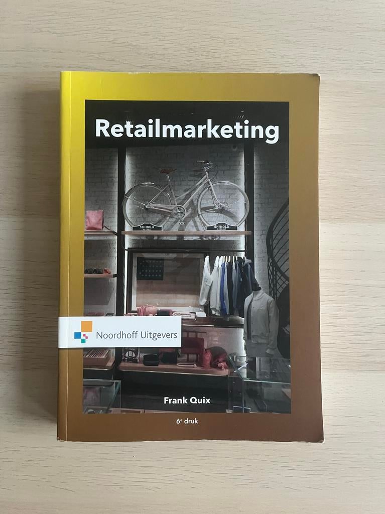 Retailmarketing - Frank Quix, Boeken, Studieboeken en Cursussen, Ophalen of Verzenden, Gamma, Gelezen, HBO