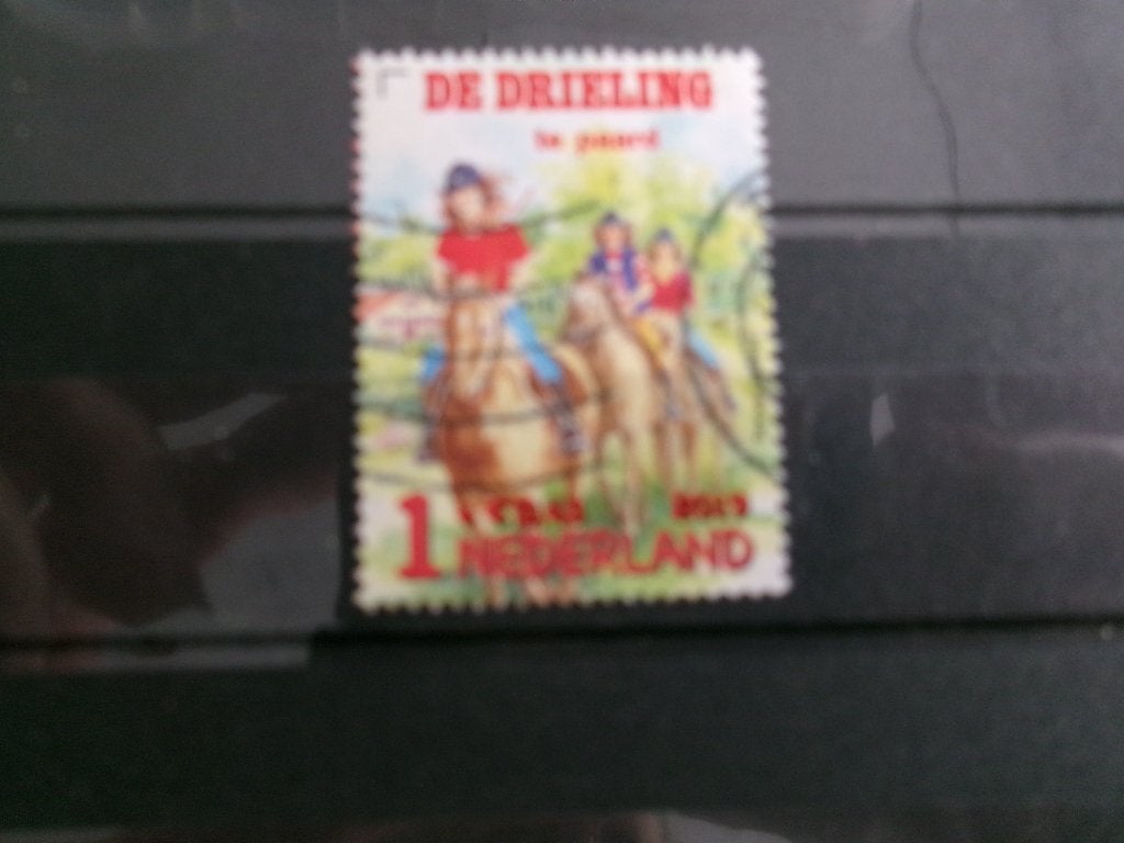 2019 - de drieling (711f), Verzenden, Gestempeld