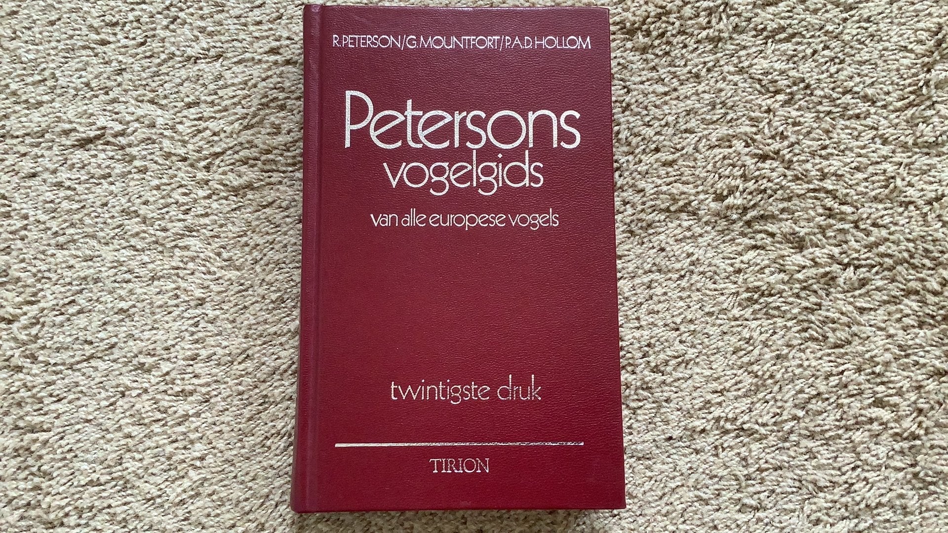 Petersons vogelgids van alle Europese vogels. 20e druk 1991, Boeken, Ophalen of Verzenden, Zo goed als nieuw, Vogels