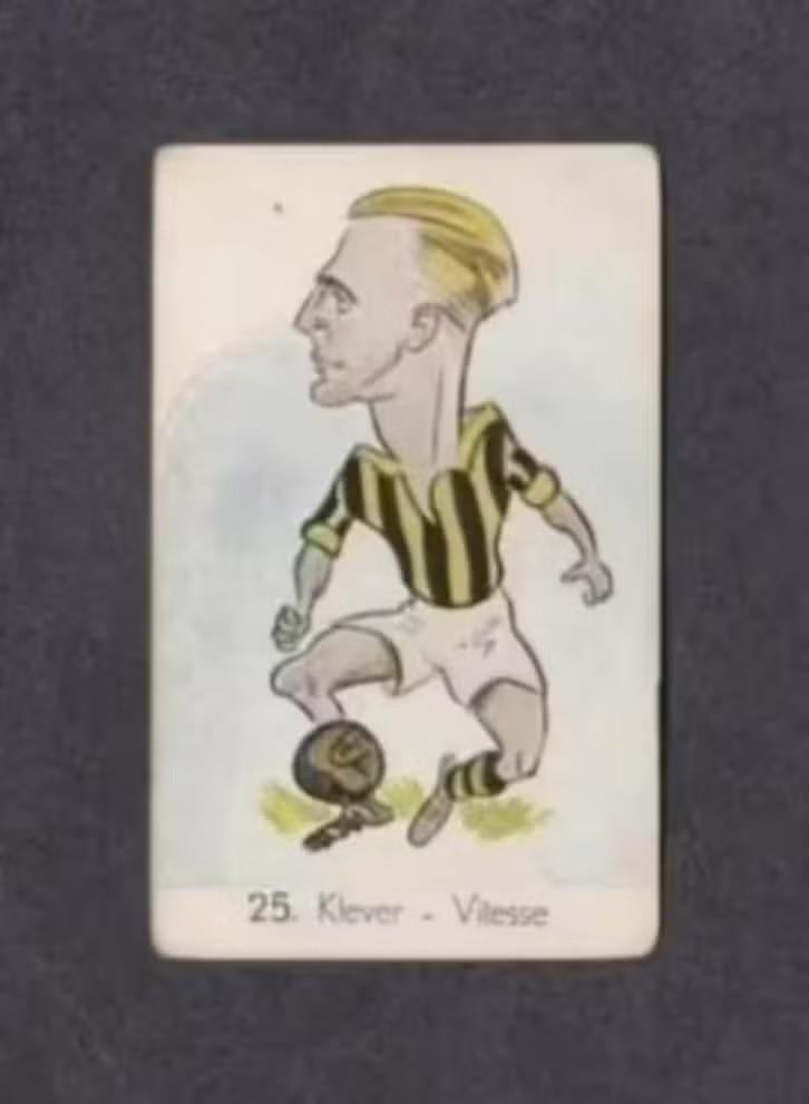 Voetbalplaatje Klever Vitesse Arnhem 1949., Verzamelen, Ophalen of Verzenden, Zo goed als nieuw