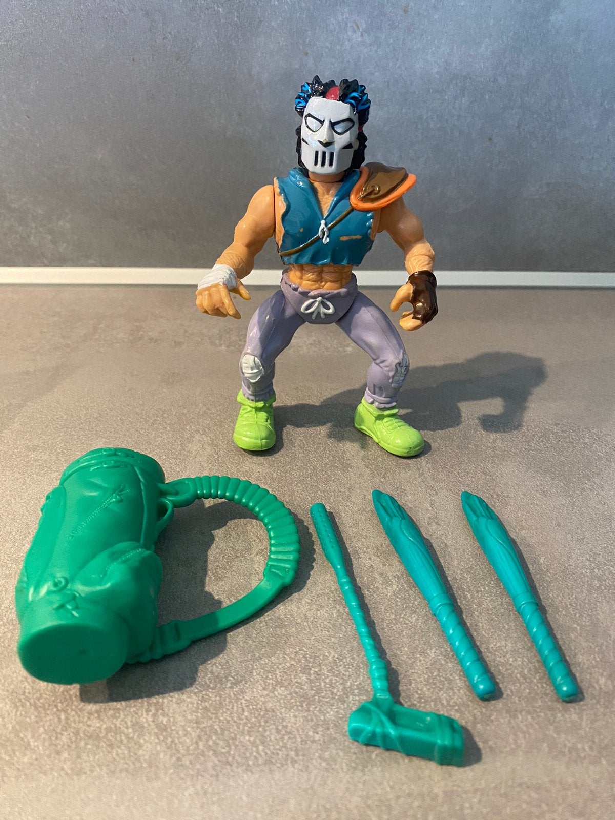 Tmnt Turtles: Casey Jones 1989 playmates toys, Ophalen of Verzenden, Gebruikt
