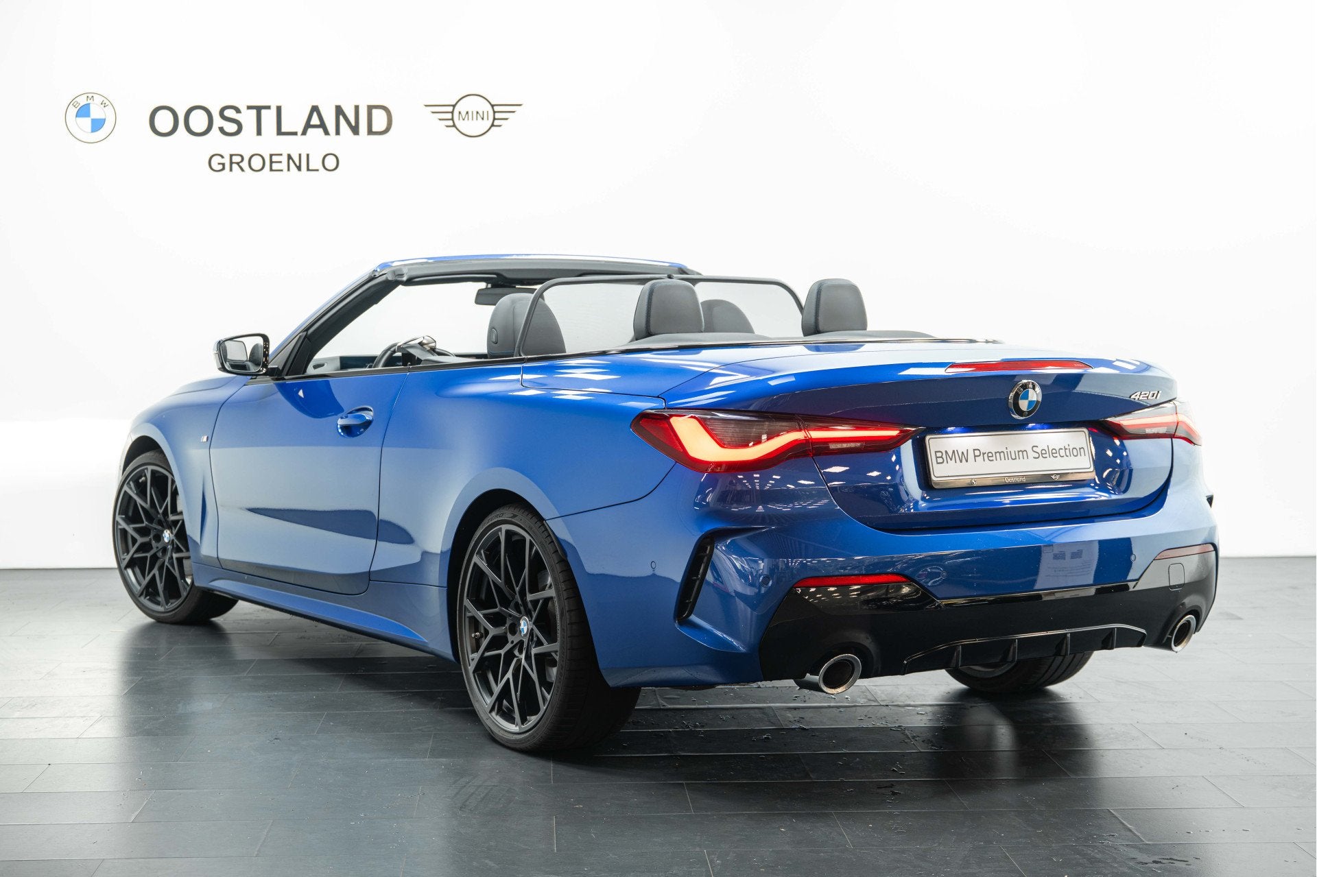 BMW 4 Serie Cabrio 420i M Sport Automaat / Achteruitrijcamer, Auto's, Automaat, Gebruikt, Euro 6, Bedrijf