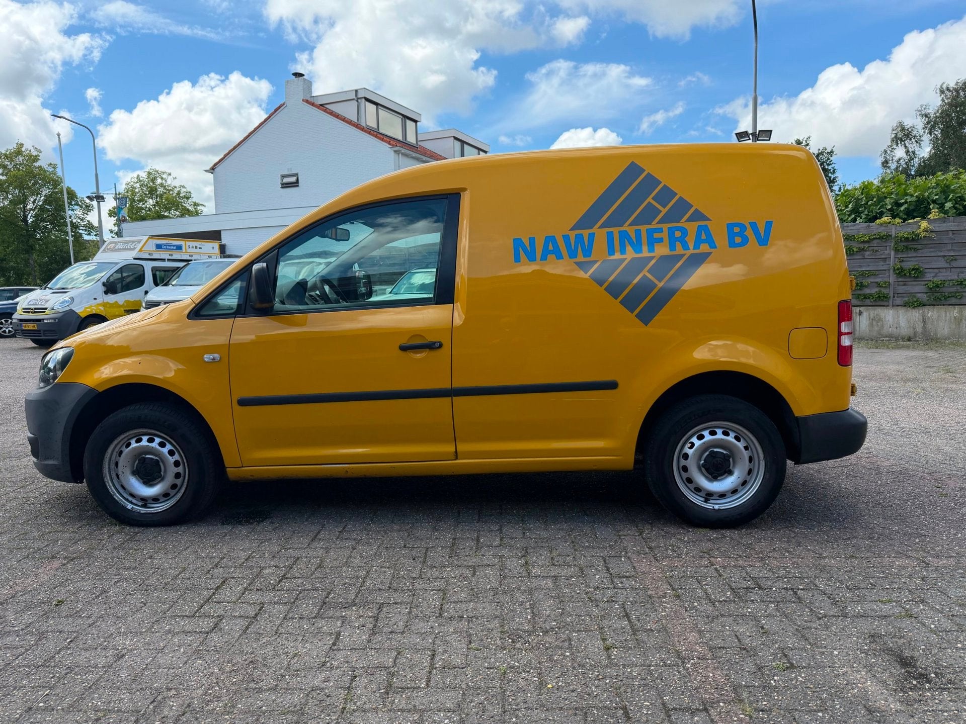 Volkswagen Caddy 1.6TDI,55kw/75pk,E5,AC,404.500km,2014, Voorwielaandrijving, Euro 5, Stof, Gebruikt