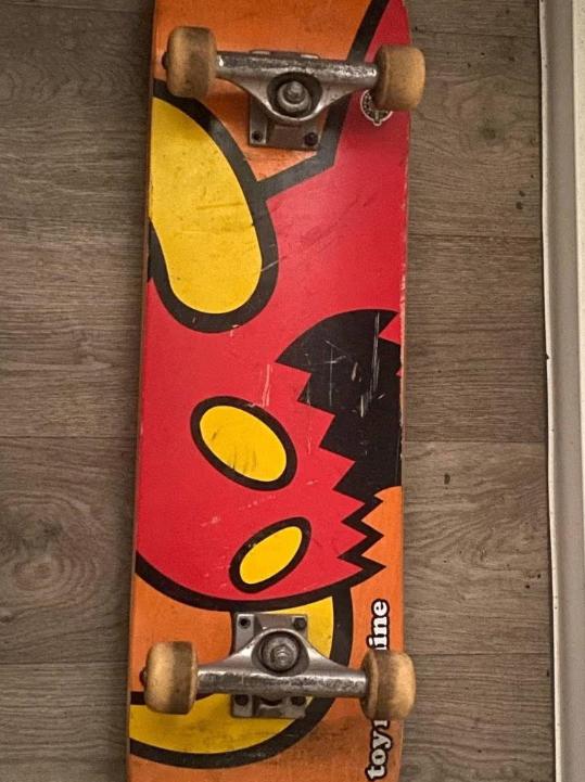 Skateboard 8 inch, Sport en Fitness, Skateboarden, Ophalen of Verzenden, Zo goed als nieuw, Skateboard