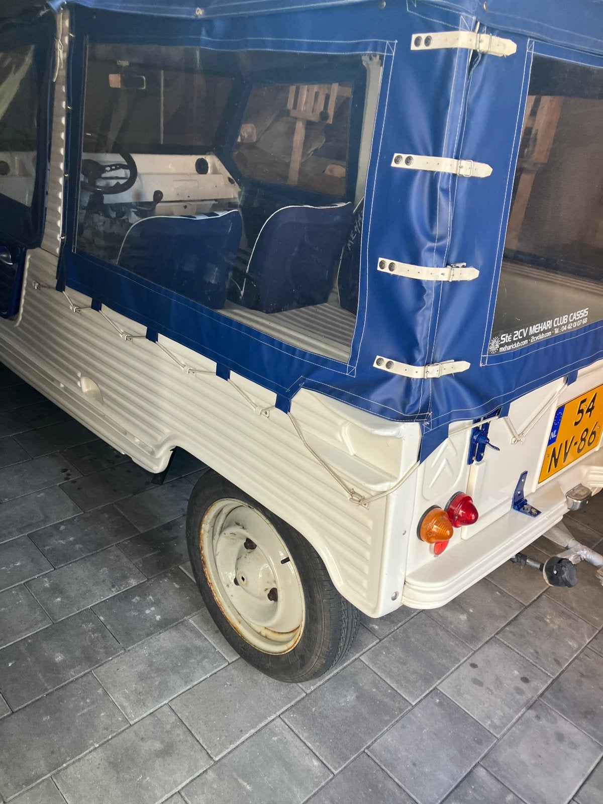 Citroën Mehari, Auto's, Citroën, Wit, Origineel Nederlands, SUV of Terreinwagen, 582 kg