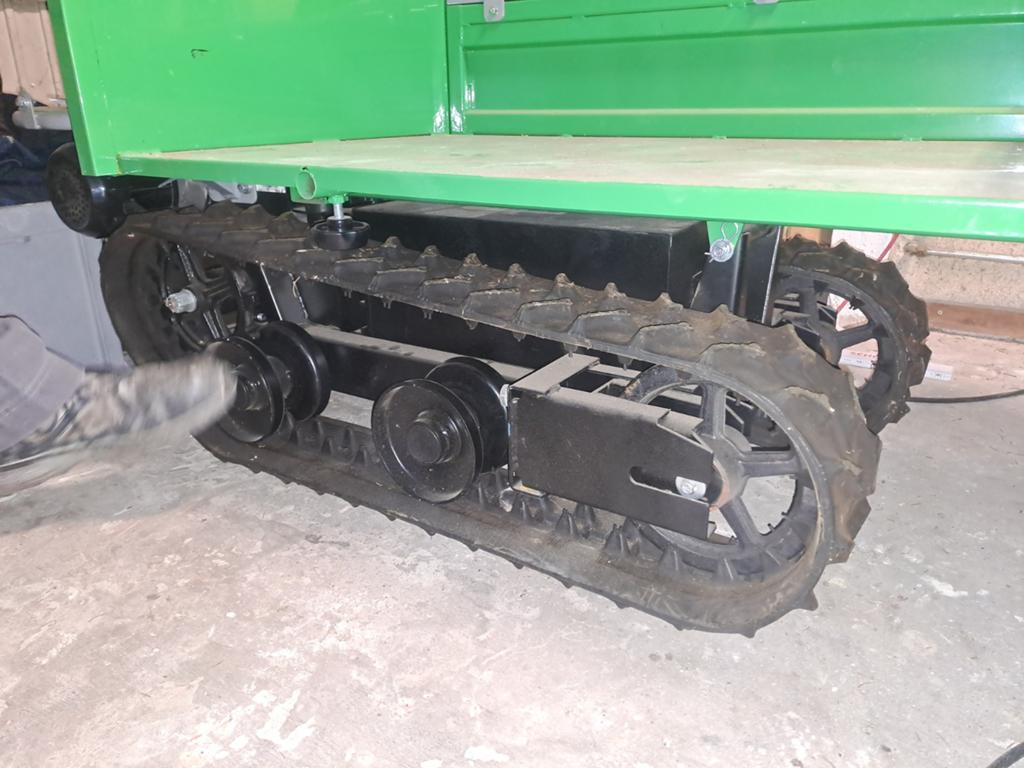 Weima elektrische rupsdumper in zeer goede staat, Ophalen