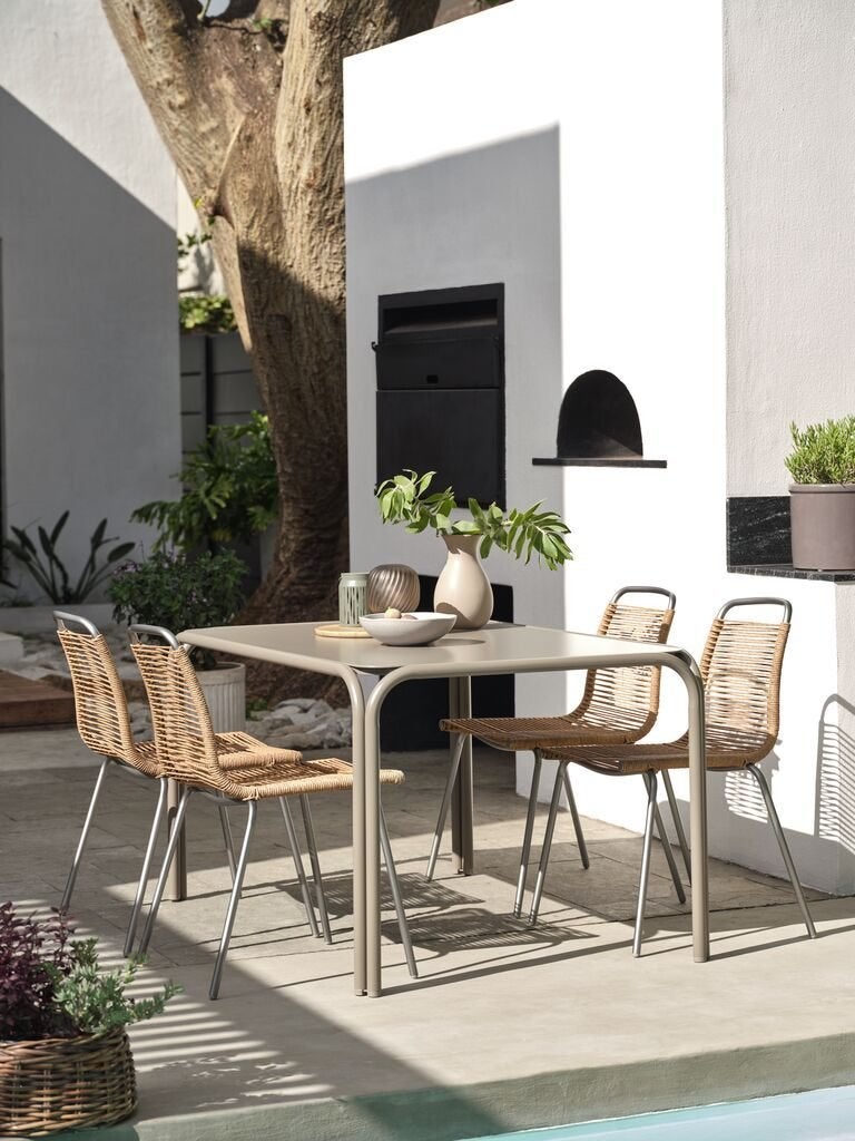 tafelonderstel jysk rauma, tuintafel onderstel 140x90, Ophalen of Verzenden, Nieuw, Rechthoekig, Aluminium