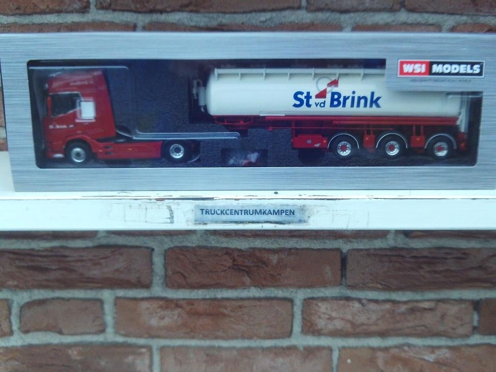 WSI  Daf  XG+  met  Bulk  Trailer  van  St.  van  de  Brink., Hobby en Vrije tijd, Modelauto's | 1:50, Ophalen of Verzenden, Nieuw
