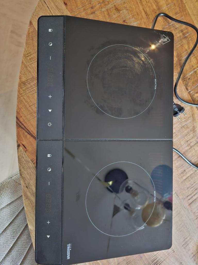 Tristar IK-6162 Inductiekookplaat, 3 kookzones of minder, Ophalen of Verzenden, Zo goed als nieuw, Inductie