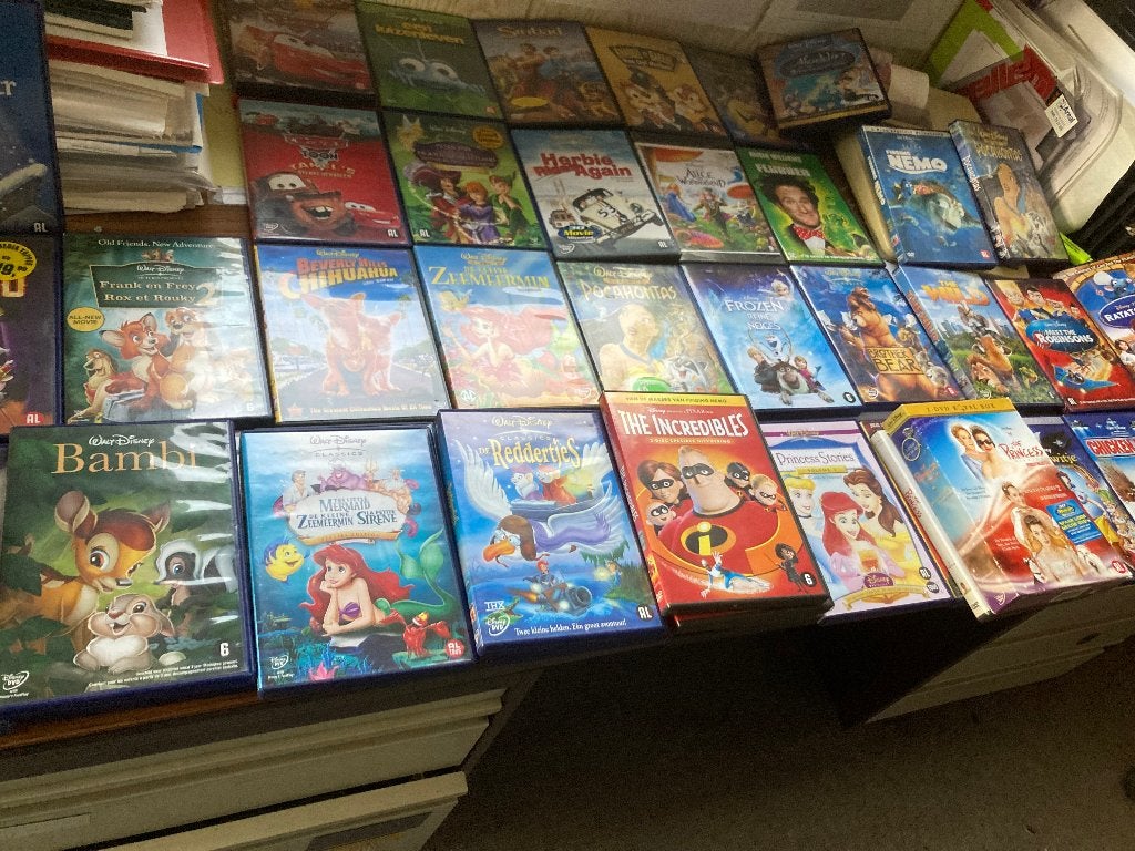 T.K. nog ca. 66 Originele Disney films op DVD zie lijst, Avontuur, Gebruikt, Alle leeftijden, Ophalen of Verzenden