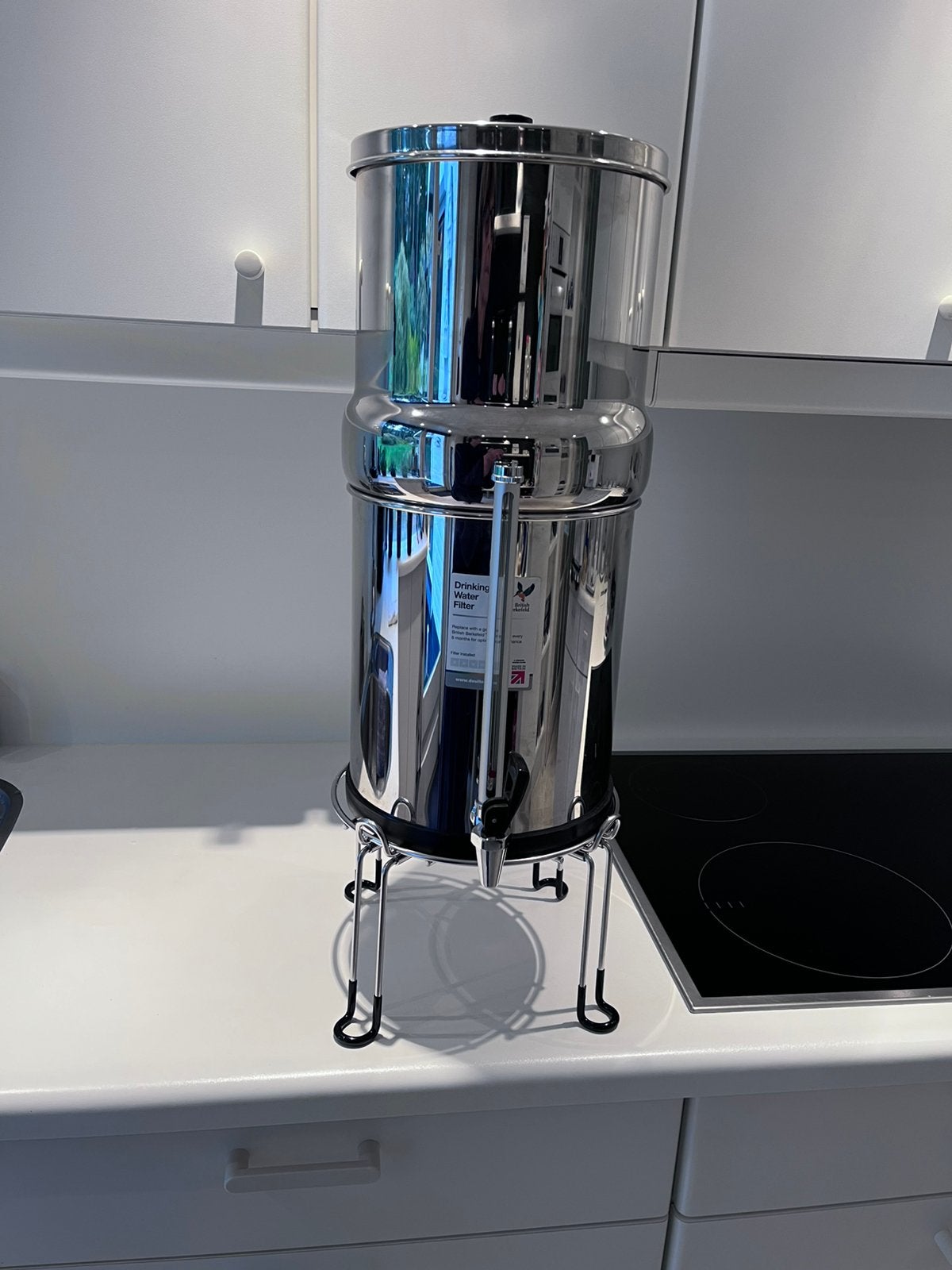 British Berkefeld waterfilter, Ophalen, Nieuw