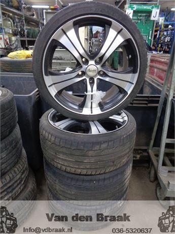 Porsche Boxster (986) 1996-2004 Aluminium velgenset 19 inch, 19 inch, Gebruikt, -, -