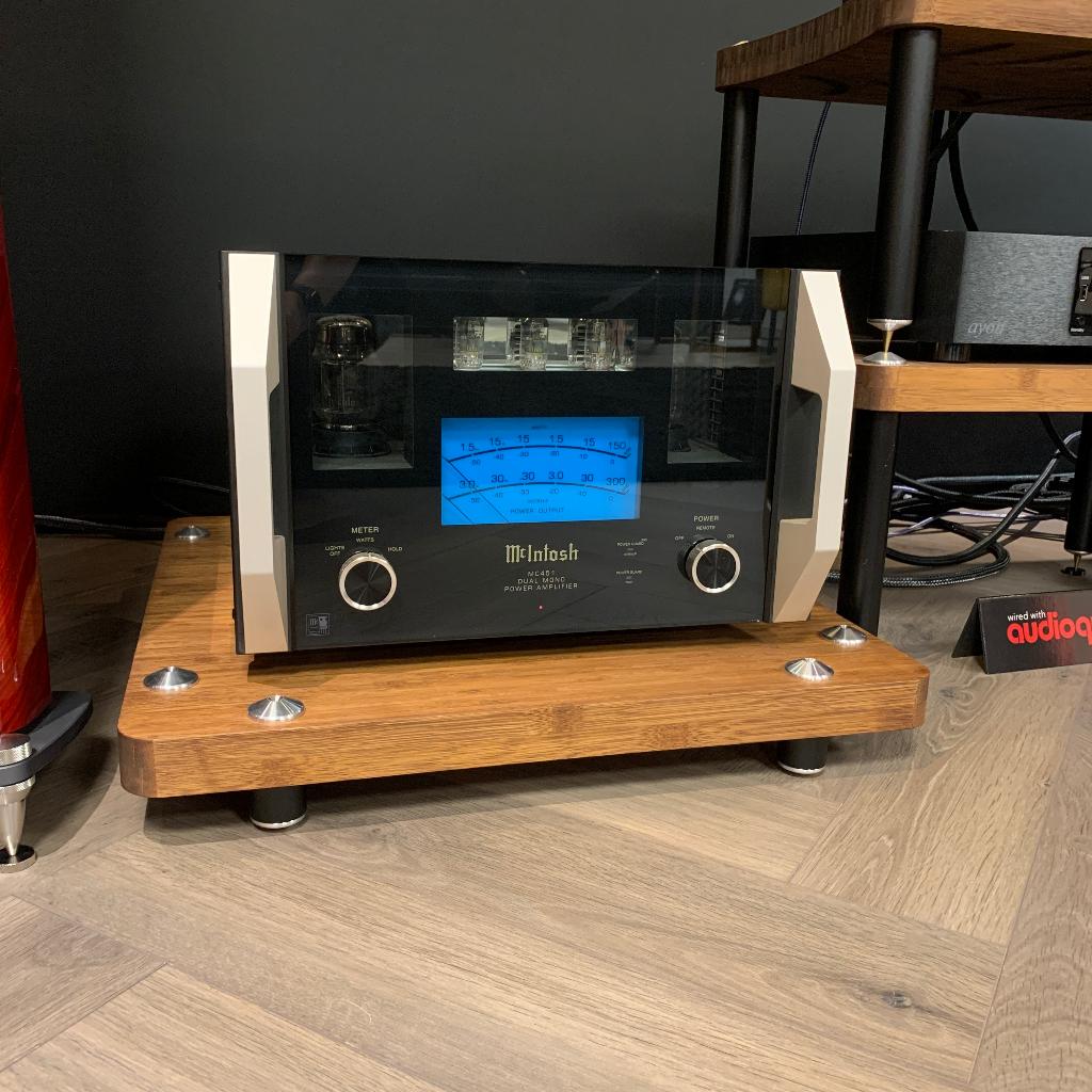 McIntosh MC451 hybride dual-mono eindversterkers (ex-demo), Ophalen, Versterker, McIntosh, Onbekend