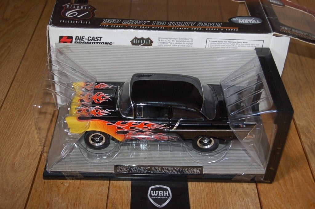 1:18 CHEY 150 FLAMES Highway 61 WRH, Ophalen of Verzenden, Zo goed als nieuw, Auto, Overige merken