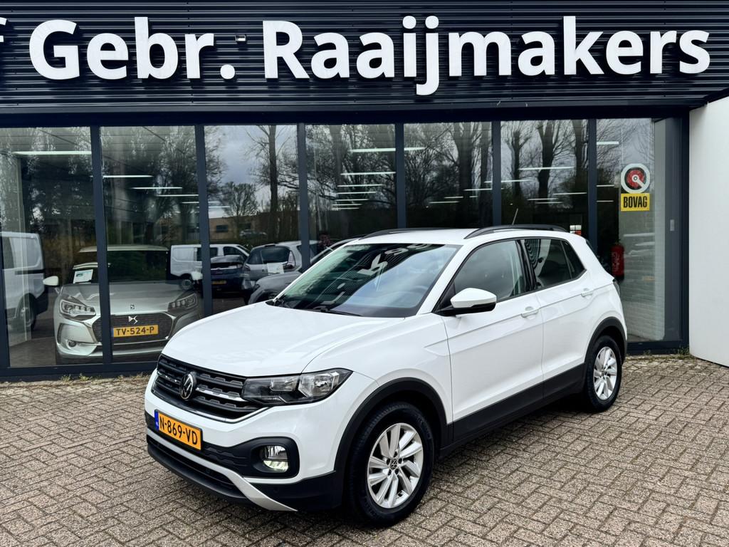 Volkswagen T-Cross 1.0 TSI Life*Apple Carplay*Navigatie*Airc, Auto's, Volkswagen, Gebruikt, Euro 6, 620 kg, Wit