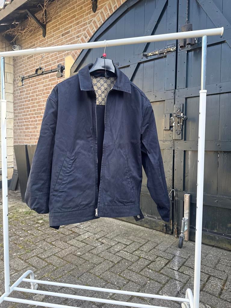 Gucci heren jas, Ophalen of Verzenden, Gedragen, Overige maten, Blauw