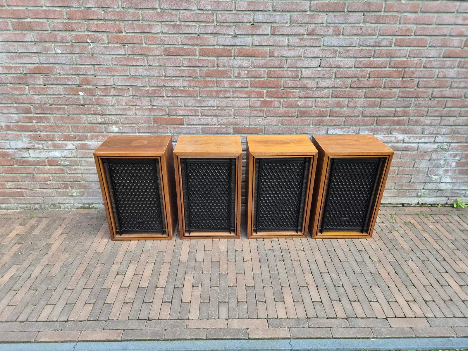 4 Akai luidsprekers  |  4-weg systeem, Gebruikt, Speakerset, Minder dan 60 watt, Ophalen