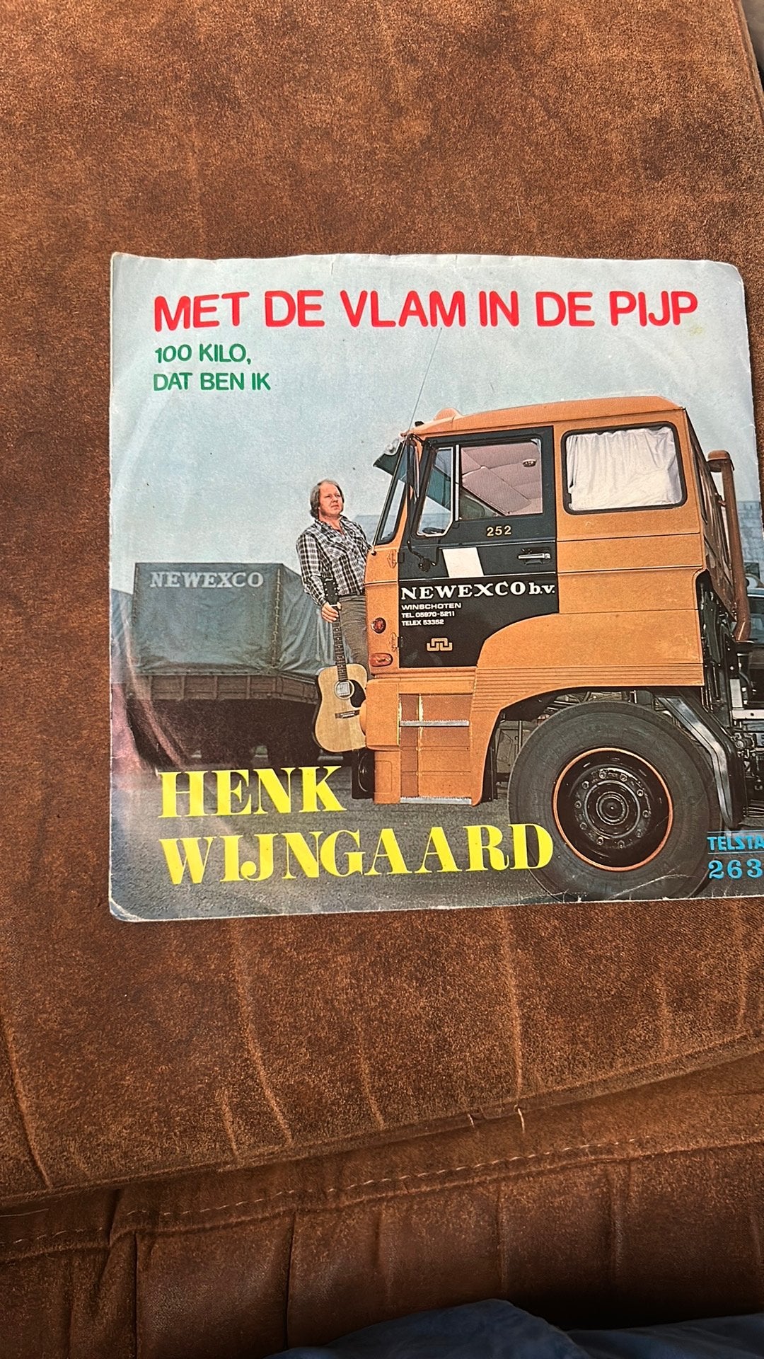 Henk Wijngaard - met de vlam in de pijp, Ophalen of Verzenden, Zo goed als nieuw, Overige formaten, Levenslied of Smartlap