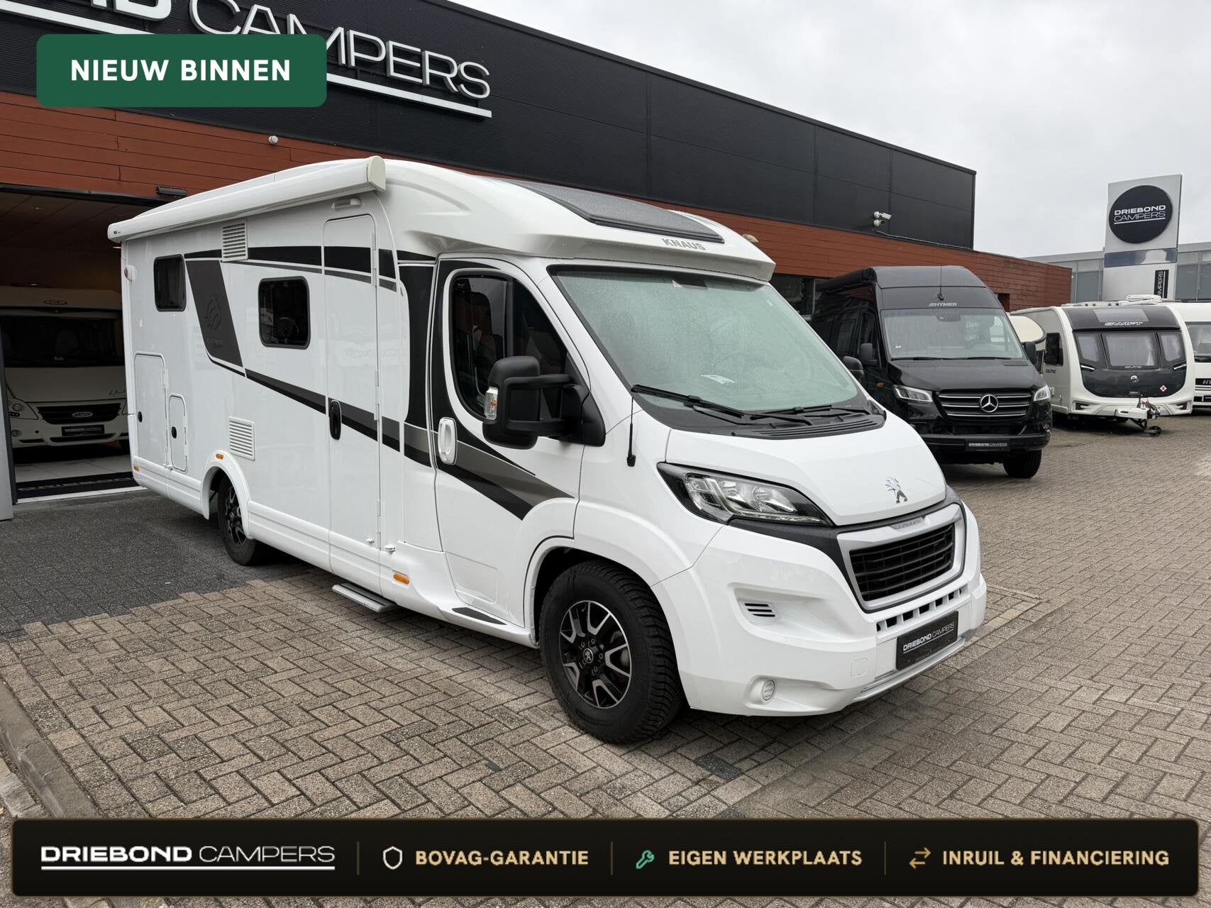 Knaus 650 MEG Platinum Enkele Bedden Levelsysteem Lithium 2X, Airbags, 7 tot 8 meter, Bedrijf, 7 tot 8 meter