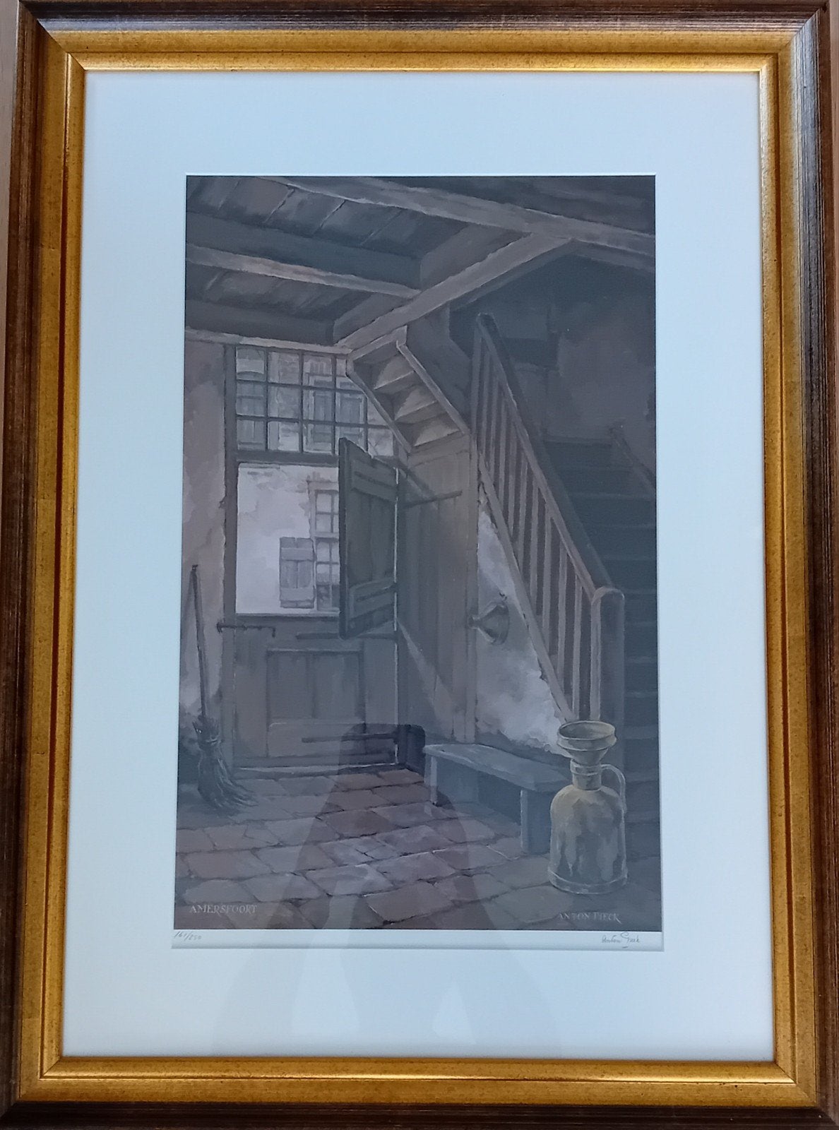 Anton Pieck litho, Antiek en Kunst, Gelimiteerde oplage, Ophalen, Overige onderwerpen, Lithografie